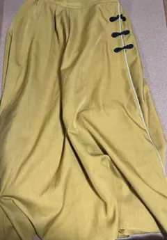 らんま1/2 響良牙 マスタード スカート チャイナ Pちゃん 春服