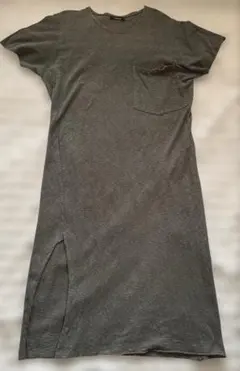 オスクレン OSKLEN ワンピース ワンショルダー ロング ミモレ リネン混 麻混 長袖 M グレー /MK2 レディース OSKLEN オスクレン オスクレンバッグ 正規取扱店舗公式通販 沖縄