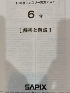 2026年最新】サピックス 6年 テストの人気アイテム - メルカリ