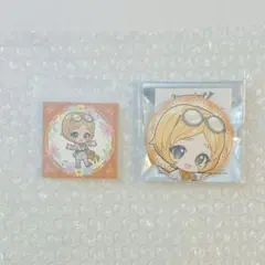 AGF 第五人格 機械技師 缶バッジ ステッカー セット