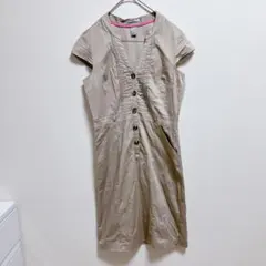 H&M　ワンピース　ロング　シャツ　Vネック