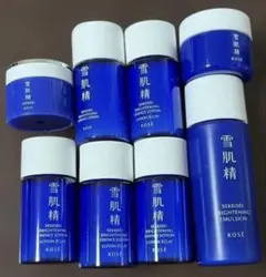 【新品未使用】KOSÉ 雪肌精　化粧水 乳液 クリーム ジェルセット　まとめ売りのサムネイル