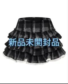 ANDWANG Charm Frill Culotte Mini Skirt - メルカリ