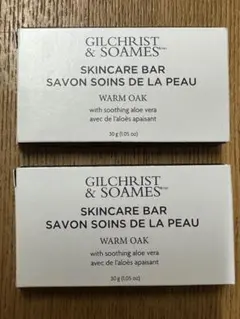 GILCHRIST&SOAMES SKINCARE BAR 石鹸 30g×2個