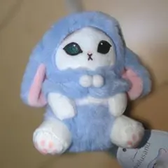 mofusand ロップイヤーうさにゃんマスコット GIGO限定 ブルー