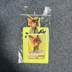 ズートピア　ニック　インスタントフォトキーホルダー