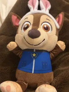 パウ・パトロール ぬいぐるみ マスコット うさみみver チェイス