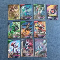 仮面ライダー トレーディングカード 10枚セット