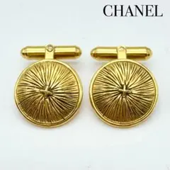 CHANEL シャネル カフス カフリンクス ヴィンテージ ゴールド 廃盤 