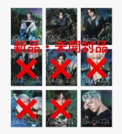 &TEAM Back to Life ソロジャケ盤 4枚セット