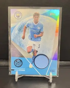【試合着用】Topps マンチェスターシティ ジョン・ストーンズ レリックカード
