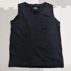 タンクトップ ブラック 100cm