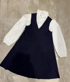 【美品】イルグッフォ ネイビーワンピース