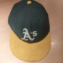 New Era 59FIFTY A's キャップ 7 3/8　58.7cm