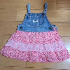 OshKosh B'gosh デニム切替ワンピースのサムネイル