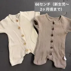 韓国子供服 海外子供服 ロンパース　2枚セットのサムネイル