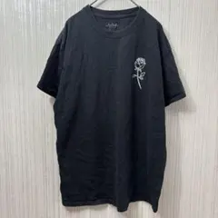 【極美品】BLVCK PARIS 薔薇　ローズ　刺繍　Tシャツ ブラック XL 極美品】BLVCK PARIS 薔薇 ローズ 刺繍 Tシャツ ブラック XL - メルカリ