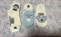 BTS BT21 Koya 韓国購入靴下3足セット