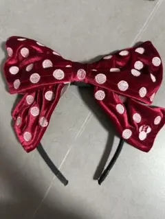 ミニー　リボンカチューシャ