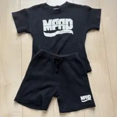 ワッフル素材　半袖セットアップ　110