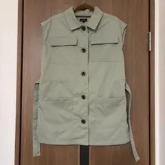 グリーンレーベル　ジレ　オリーブ　160