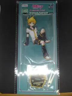 フリューくじ 初音ミク ぬーどるストッパー D賞 アクリルスタンド 鏡音レン