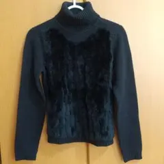 COMME CA DU MODE ニット ラビットファーのサムネイル