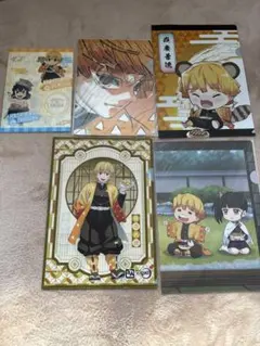 鬼滅の刃 我妻善逸 クリアファイルセット