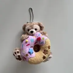 ダッフィー ドーナツ フィルドウィズジョイ ぬいぐるみバッジ ディズニー