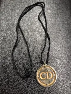 Vintage Christian Dior Coin Necklace