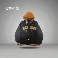 ナイロンジャケット フード付き DREAMS刺繍　美品