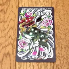 [希少品]DARTSLIVE ダーツライブカード TON 80花札 ダーツ ダーツライブカード 20周年 花札 - メルカリ