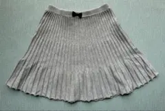 any FAM 130 プリーツ　ニット　スカート　ミニスカート