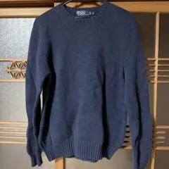 Polo by Ralph Lauren 長袖　ニット　セーター　ネイビー　紺