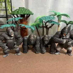 アニア ゴリラ 4体セット