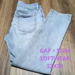 GAP スリムソフトウェア デニム 32X30