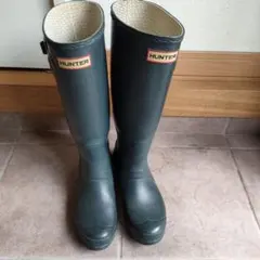 HUNTERのレインブーツ