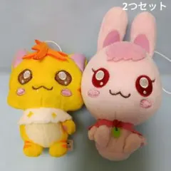 【ヒーリングっどプリキュア】ぬいぐるみ　ニャトラン　ラテ　2つセット