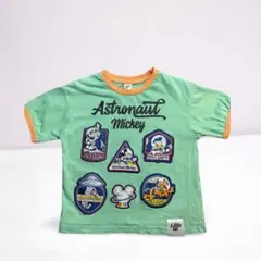 新品　リトシーフラップ　ディズニー　宇宙飛行士　 ミッキー Tシャツ 110