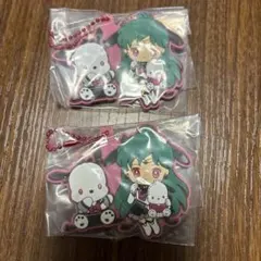 【即購入可】セーラームーン×サンリオ　ラバーキーホルダー　プルート　ポチャッコ