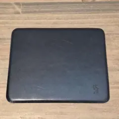 マウスパッド 栃木レザー 200mm×160mm 本革 レザー ブラック