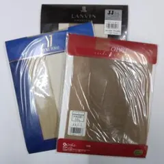 LANVIN・ YUKI TORII・ CHARLE ストッキング３個セット
