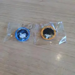 フリューくじ 刀剣乱舞 ぽちくじ 御伴散歩 E賞 クリアバッジ 桑名江 松井江