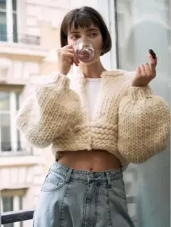 thetoé カーディガン