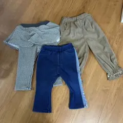 パンツ　3枚セット　80 90