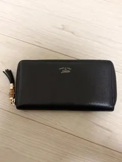 GUCCI グッチ　 ラウンドファスナー長財布 バンブー