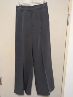レディース スラックス グレー