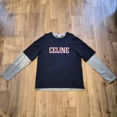 美品　CELINE 　セリーヌ 25SS レイヤード　長袖Tシャツ　skaterのサムネイル