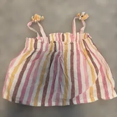 babygap ノースリーブ　セットアップ　100cm ストライプ