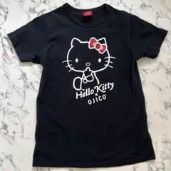 Hello Kitty OJICO 半袖Tシャツ 黒のサムネイル